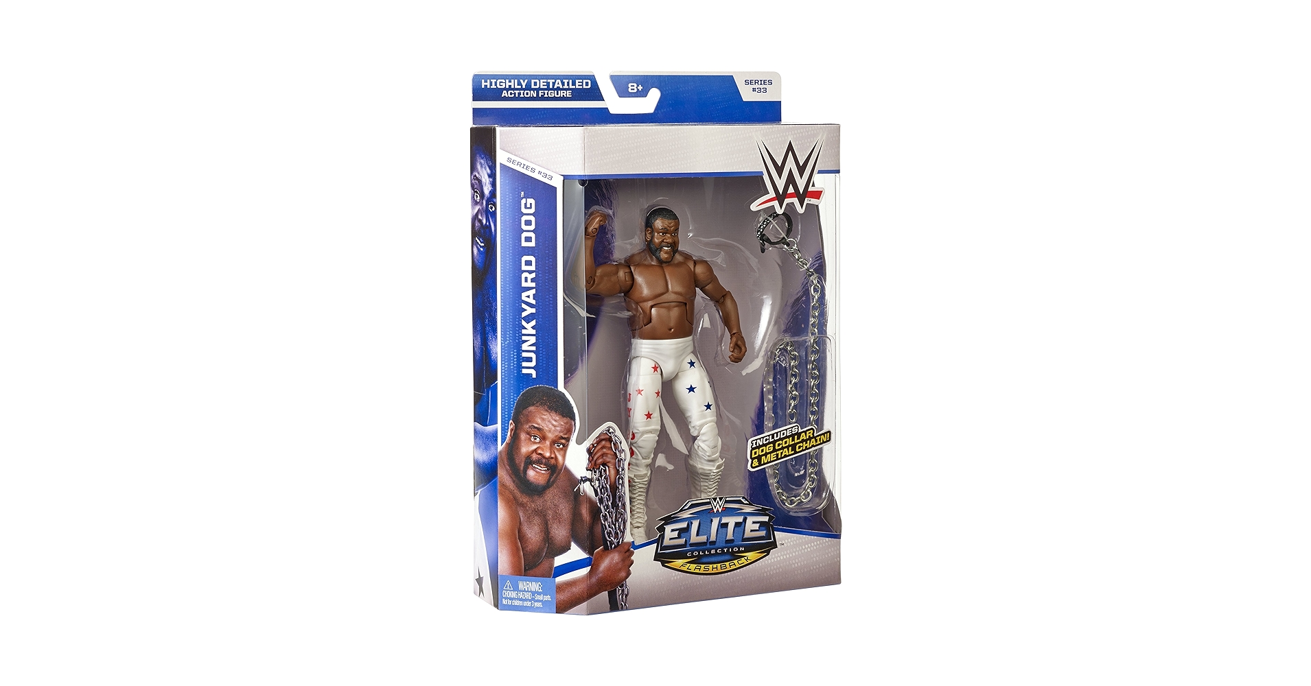 Amazon.com: WWE Elite Collection Series #33 - Junkyard Dog